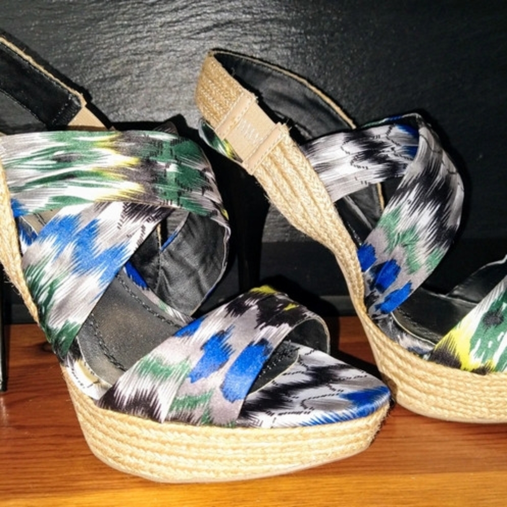 INC International Concepts Multicolor Heeled Boots